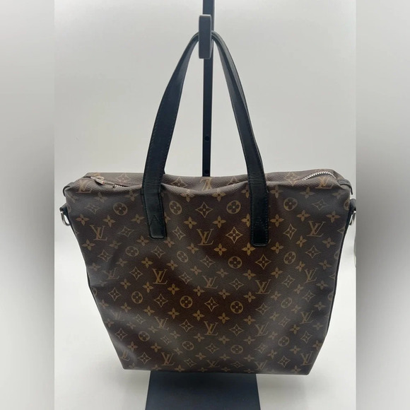 Louis Vuitton Handbags - Louis Vuitton Brown Monogram Macassar Kitan Silver Tone Hardware bag